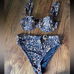 WeWoreWhat- Leopard Print Bikini Set